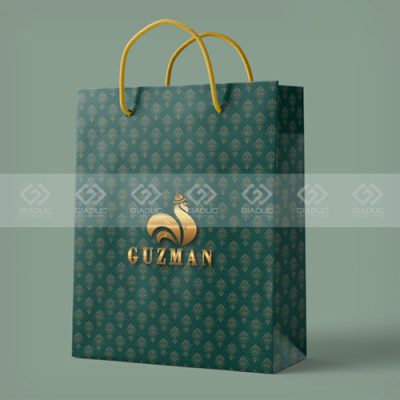 Túi giấy cao cấp đựng quần áo nam Guzman