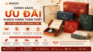 Chính Sách Ưu Đãi Khách Hàng Thân Thiết Khi Đặt In Số Lượng Lớn
