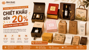 Chương Trình Khuyến Mãi In Bao Bì Chiết Khấu Đến 20% Cho Đơn Hàng Đầu Tiên