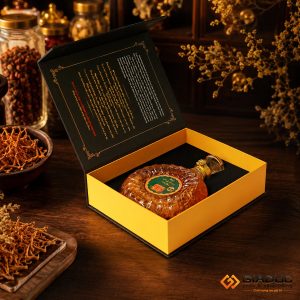 in hộp cứng đựng đông trùng hạ thảo