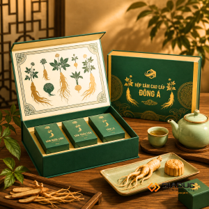 in hộp cứng đựng linh chi