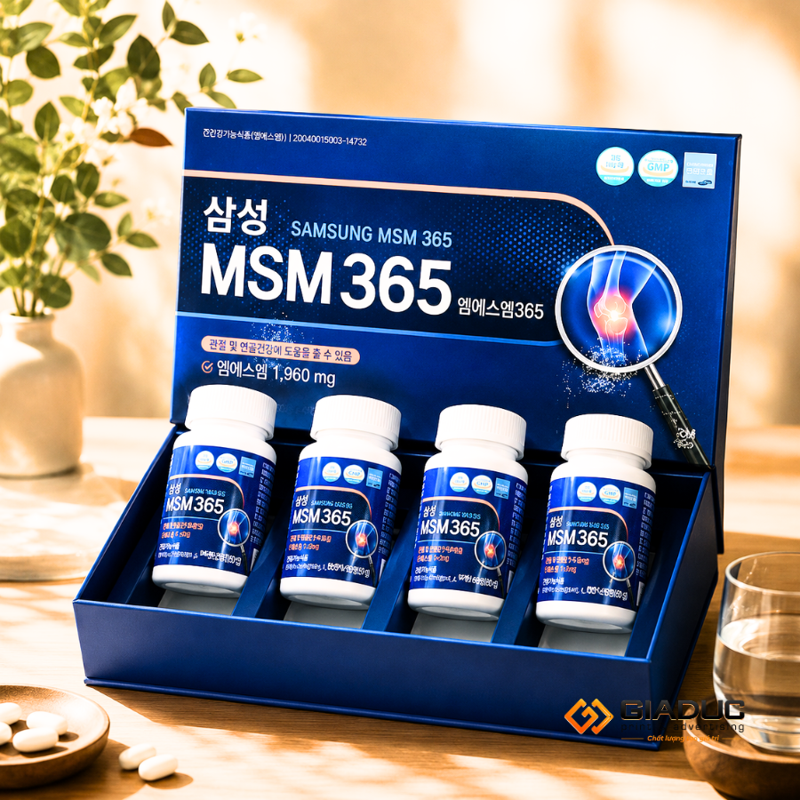in hộp cứng đựng thực phẩm chức năng xương khớp