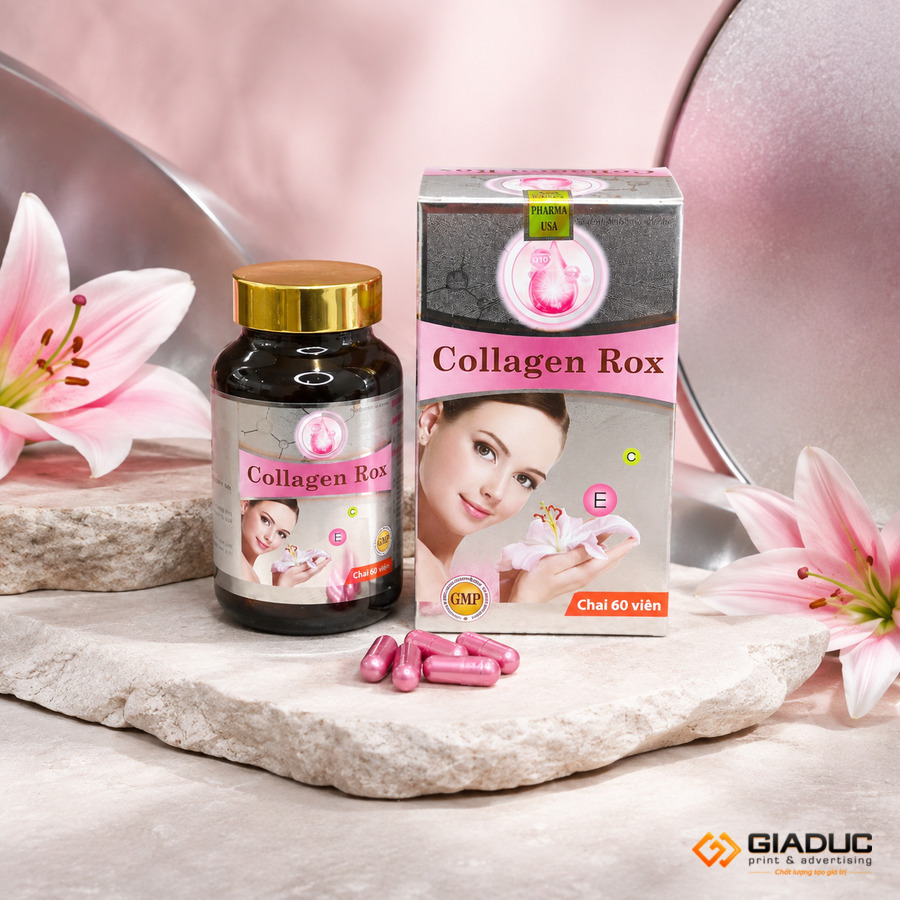 in hộp giấy đựng collagen