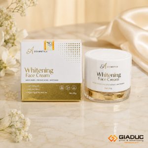 in hộp giấy đựng kem dưỡng