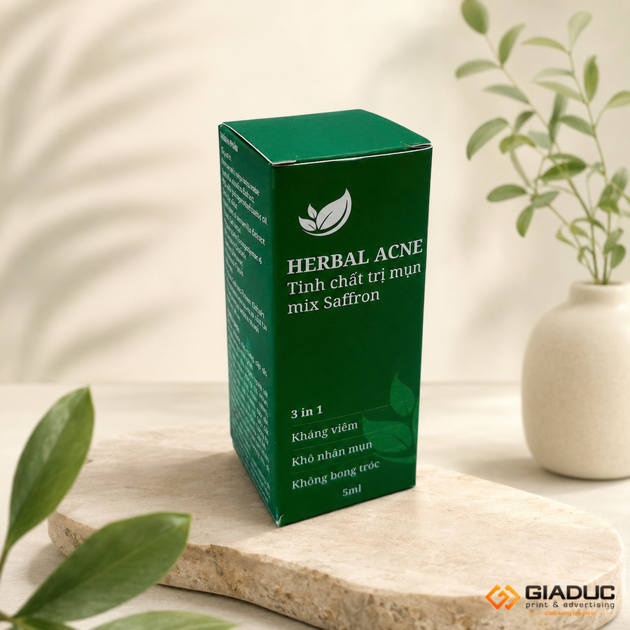 in hộp giấy đựng serum