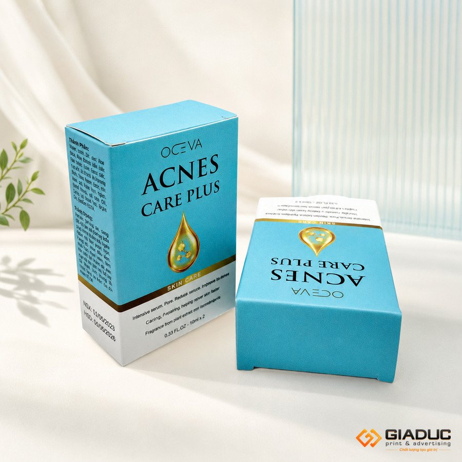 in hộp giấy đựng serum