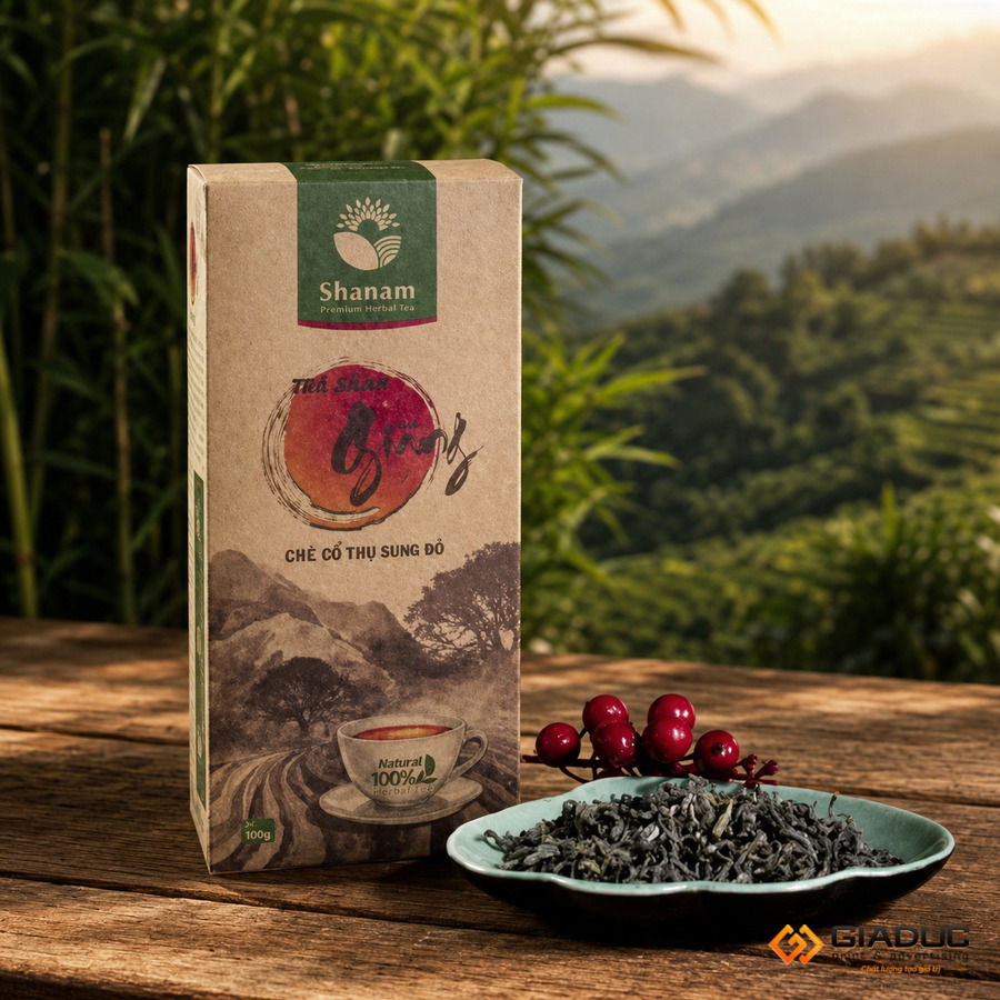 in hộp giấy đựng trà thảo mộc