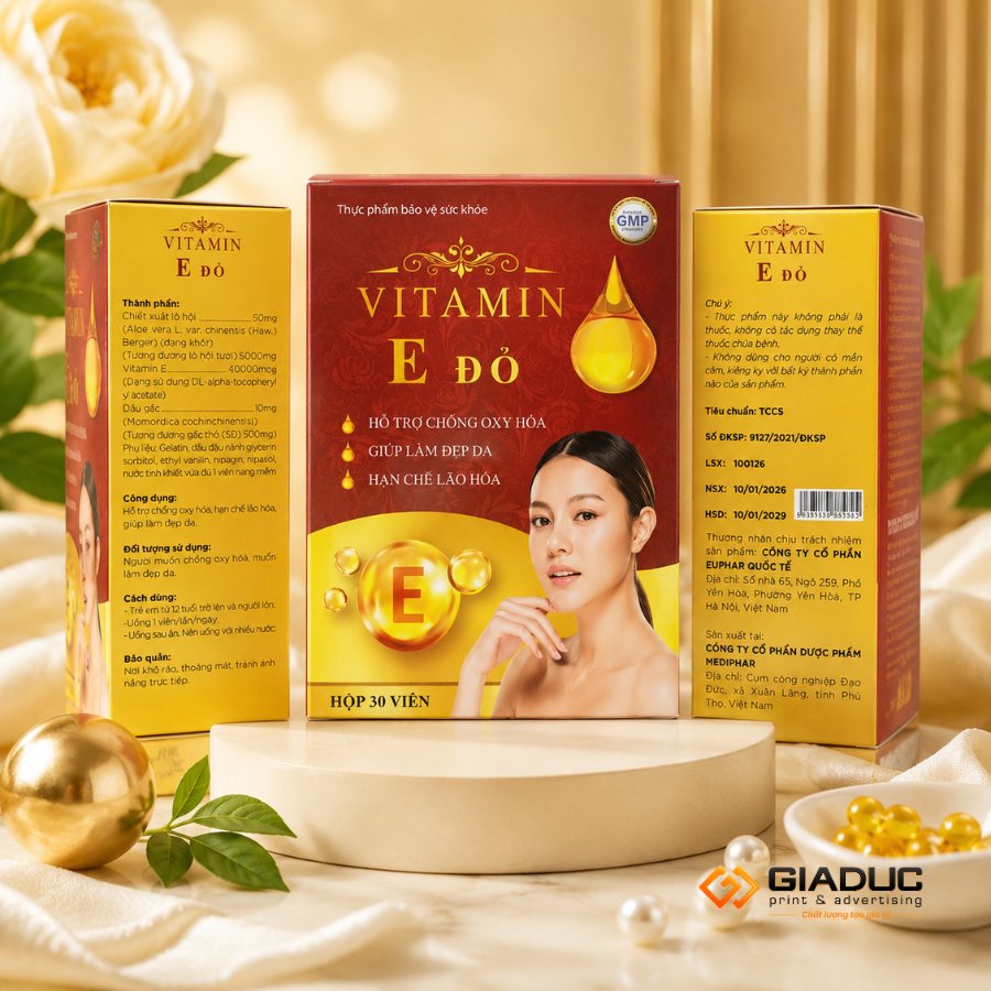 in hộp giấy thực phẩm chức năng vitamin 1