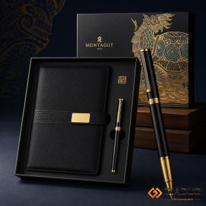 in hộp quà đựng sổ tay bút ký