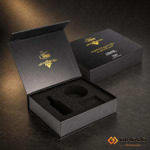in hộp quà logo theo yêu cầu