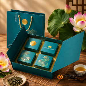 In Hộp Trung Thu 4 Bánh Sang Trọng, Giá Gốc Tận Xưởng Tại Hà Nội