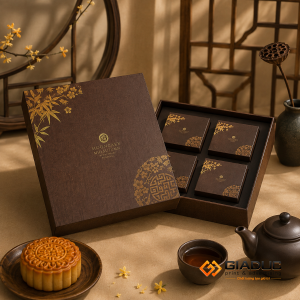 In Hộp Trung Thu 4 Bánh Sang Trọng, Giá Gốc Tận Xưởng Tại Hà Nội - Ảnh 4