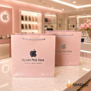 in túi giấy đựng điện thoại