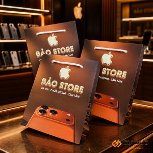 in túi giấy đựng điện thoại