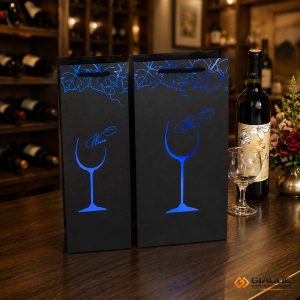 in túi giấy đựng rượu