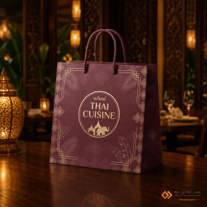 in túi giấy nhà hàng Thái (2)