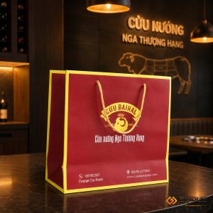 in túi giấy nhà hàng Việt